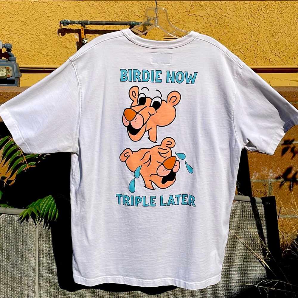 XXL Bogey Boys Pink Panther Golf Shirt.